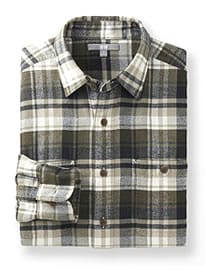Uniqlo Men Flannel Check Long Sleeve Shirt