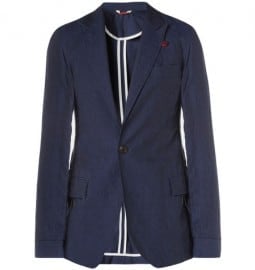 Oliver Spencer Freud Slim-fit Linen Suit Jacket