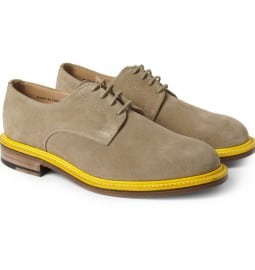 Mark Mcnairy Contrast-welt Suede Derby Shoes