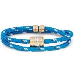 Miansai Woven-cord And Metal Wrap Bracelet