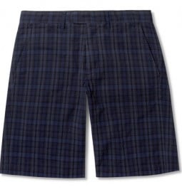 Todd Snyder Check Cotton-blend Seersucker Shorts