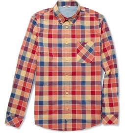 Nn.07 Derek Madras-check Cotton Shirt
