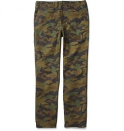 Beams Plus Camouflage-print Cotton Trousers