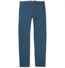Alfred Dunhill Rickson Tapered-leg Cotton-blend Twill Chinos