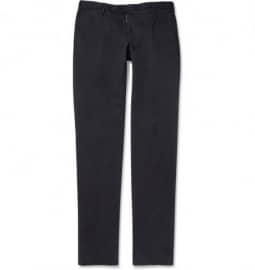 Slowear Incotex Four Season Relaxed-fit Cotton-blend Chinos