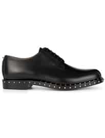 Valentino Valentino Garavani Rockstud Lace-up Leather Derby Shoes
