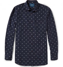 Faconnable Embroidered Cotton Shirt