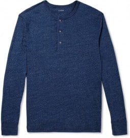 J.crew Slim-fit Slub Jersey Henley Top