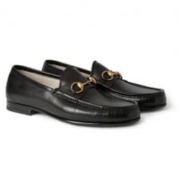 Gucci Horsebit Leather Loafers