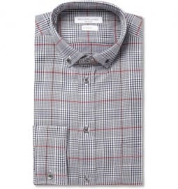 Richard James Slim-fit Prince Of Wales Check Cotton Shirt