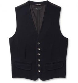 Rag & Bone Grosvenor Knitted Merino Wool Waistcoat
