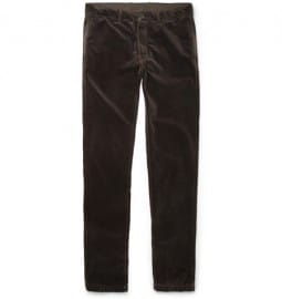 Massimo Alba Regular-fit Velvet Trousers