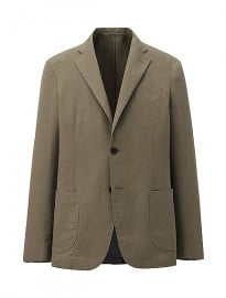 Uniqlo Men Linen Cotton Jacket