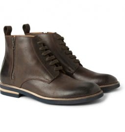 Maison Martin Margiela Brushed-leather Boots