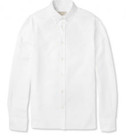 Maison Kitsuné Slim-fit Button-down Collar Oxford Shirt