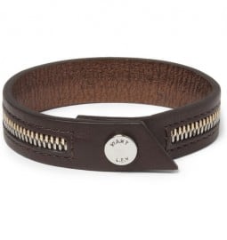 Want Les Essentiels De La Vie Tambo Zip Leather Bracelet