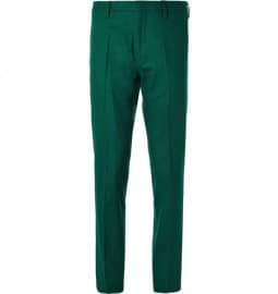 Paul Smith Slim-fit Cropped Wool And Cashmere-blend Trousers