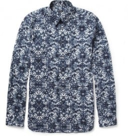 Ps By Paul Smith Slim-fit Floral-print Cotton Shirt