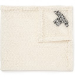 Marwood Cotton Lace Pocket Square