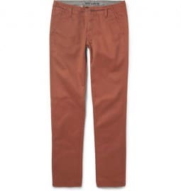 Nn.07 Simon Brushed Cotton-twill Chinos