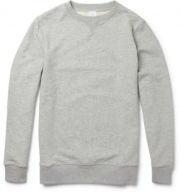 Sunspel Loopback Cotton-jersey Sweatshirt