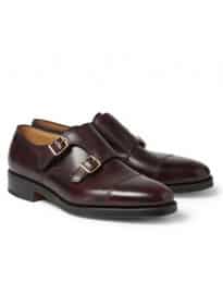 John Lobb William Leather Monk-strap Shoes