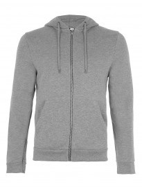 Topman Grey Marl Kangaroo Hoody