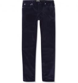 A.p.c. Petit Standard Slim-fit Velvet Trousers
