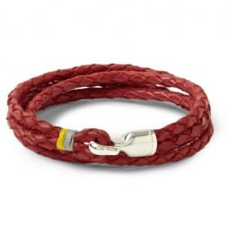Miansai Trice Woven-leather Bracelet