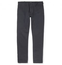J.crew 484 Slim-fit Garment-dyed Cotton-twill Chinos