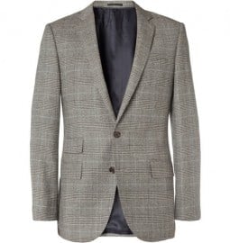 J.crew Slim-fit Glen Plaid Wool-blend Suit Jacket