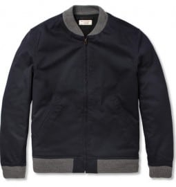 J.crew Wallace & Barnes Cotton-twill Bomber Jacket