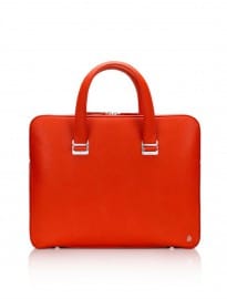 Bourdon Cognac Slim Briefcase