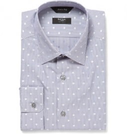 Paul Smith London Swiss Dot-print Cotton Shirt