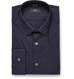 Paul Smith London Swiss Dot-print Cotton Shirt