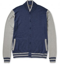 Loro Piana Silk And Cashmere-blend Varsity Cardigan