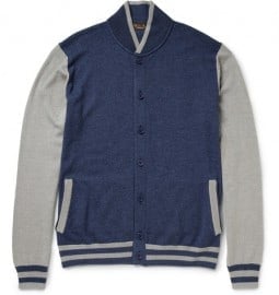 Loro Piana Silk And Cashmere-blend Varsity Cardigan