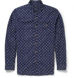J.crew Printed Cotton Shirt