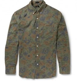 J.crew Printed Cotton Shirt