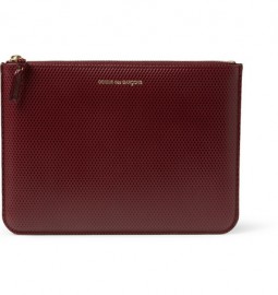Comme Des Garçons Embossed-leather Pouch