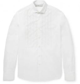 Etro Beaded Embroidered Cotton Shirt