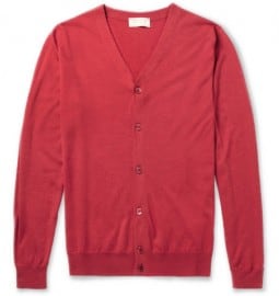 John Smedley Senate Cashmere And Silk-blend Cardigan