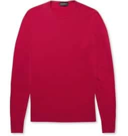 John Smedley John Smedley Marcus Crew Neck Merino Wool Sweater