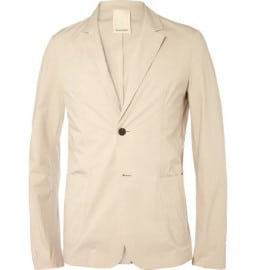 Wooyoungmi Slim-fit Unstructured Cotton-blend Poplin Blazer