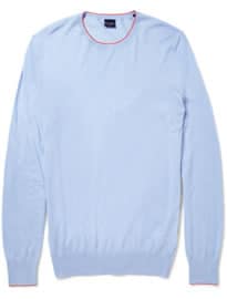 Uniqlo Ps By Paul Smith Fine-knit Cotton-blend Sweater