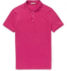 Burberry Brit Slim-fit Cotton-jersey Polo Shirt