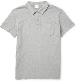 Sunspel Riviera Cotton-mesh Polo Shirt