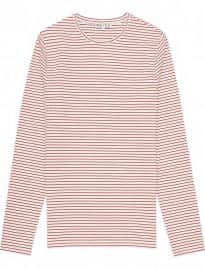 Reiss Monty Stripe T-shirt Red