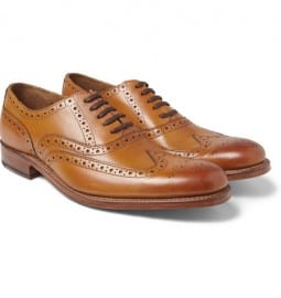Grenson Dylan Leather Wingtip Brogues