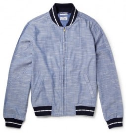 Gant Rugger Chambray Varsity Jacket